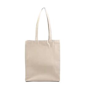 Heavyweight Natural Canvas Shopping Bags with Long Handles