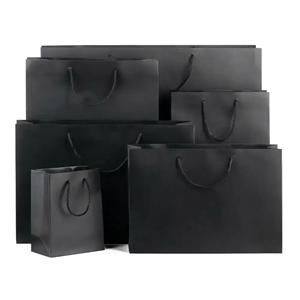 Black Matt Boutique Paper Bags
