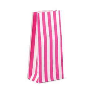 Pink Stripe Pick n Mix Paper Bags