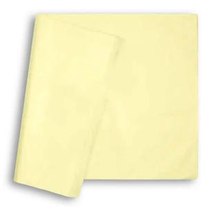 Light Yellow Acid Free Tissue Paper by Wrapture [MF]