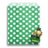 Green Polka Dot Paper Bags