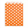 Orange Polka Dot Paper Bags