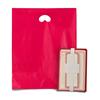 Shocking Pink Degradable Plastic Carrier Bags