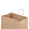 Brown Wide Base Paper Carrier Bags With Twisted Handles