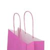 Pink Premium Italian Paper Carrier Bags with Twisted Handles