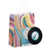 Seventies Design Paper Carrier Bags with Twisted Handles