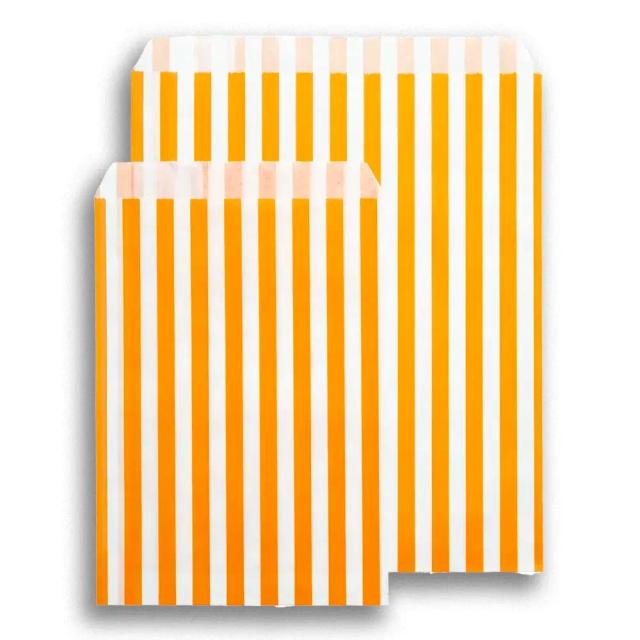 Orange Candy Stripe