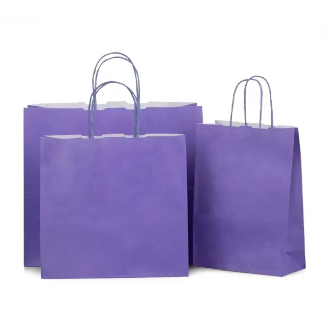 Purple & Lilac Paper Bags