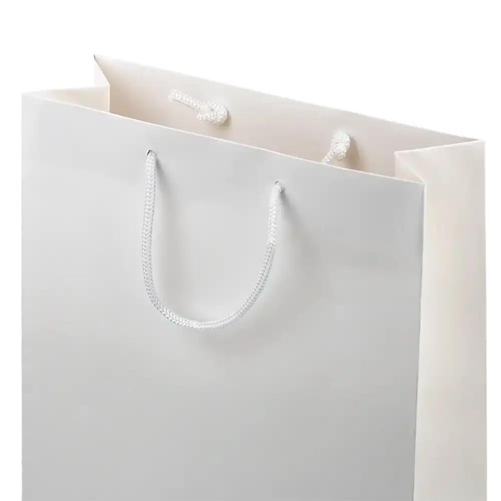 White Matt Boutique Paper Bags