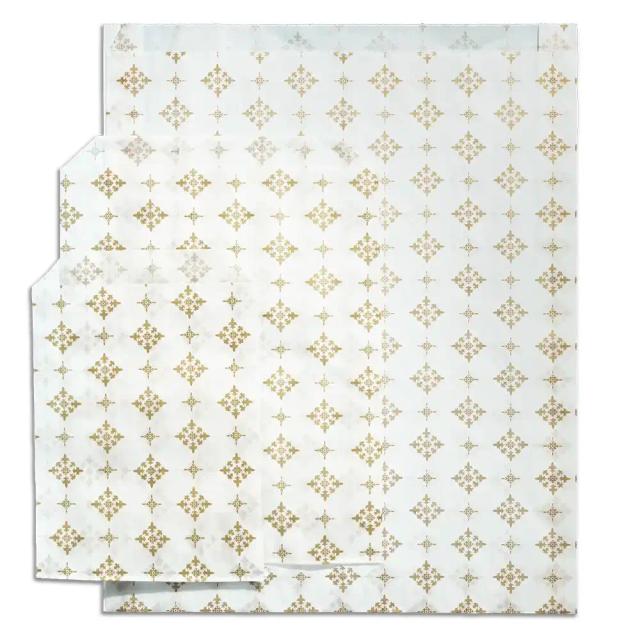 Gold Star Design Paper Bags