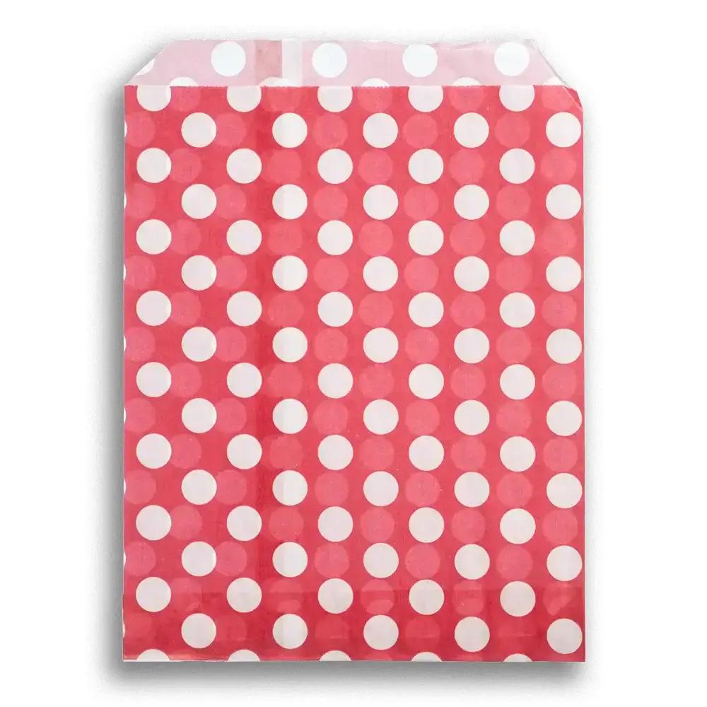 Red Polka Dot Paper Bags