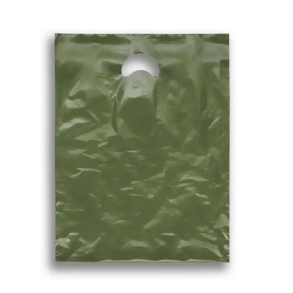 Harrods Green Premium Degradable Plastic Carrier Bags