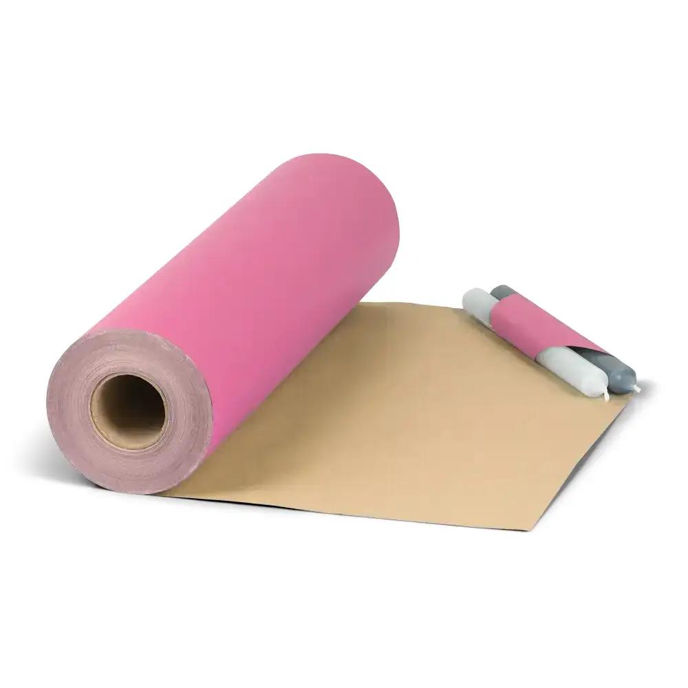 Hot Pink Kraft Roll Wrapping Paper - 500mm x 120m