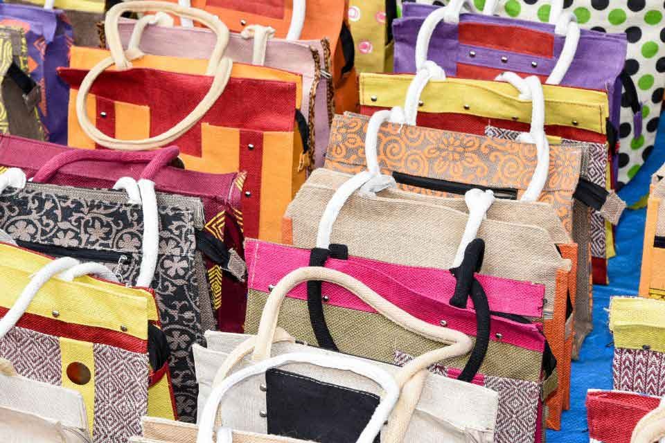 Stylish trendy Jute bags
